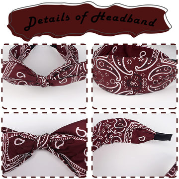 TOBATOBA diadema con lazo para mujer, combinación elegante y cómodo día a día.