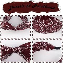 TOBATOBA diadema con lazo para mujer, combinación elegante y cómodo día a día.