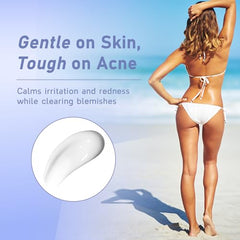 Tobcharm tratamiento acné muslos crema para piel uniforme.