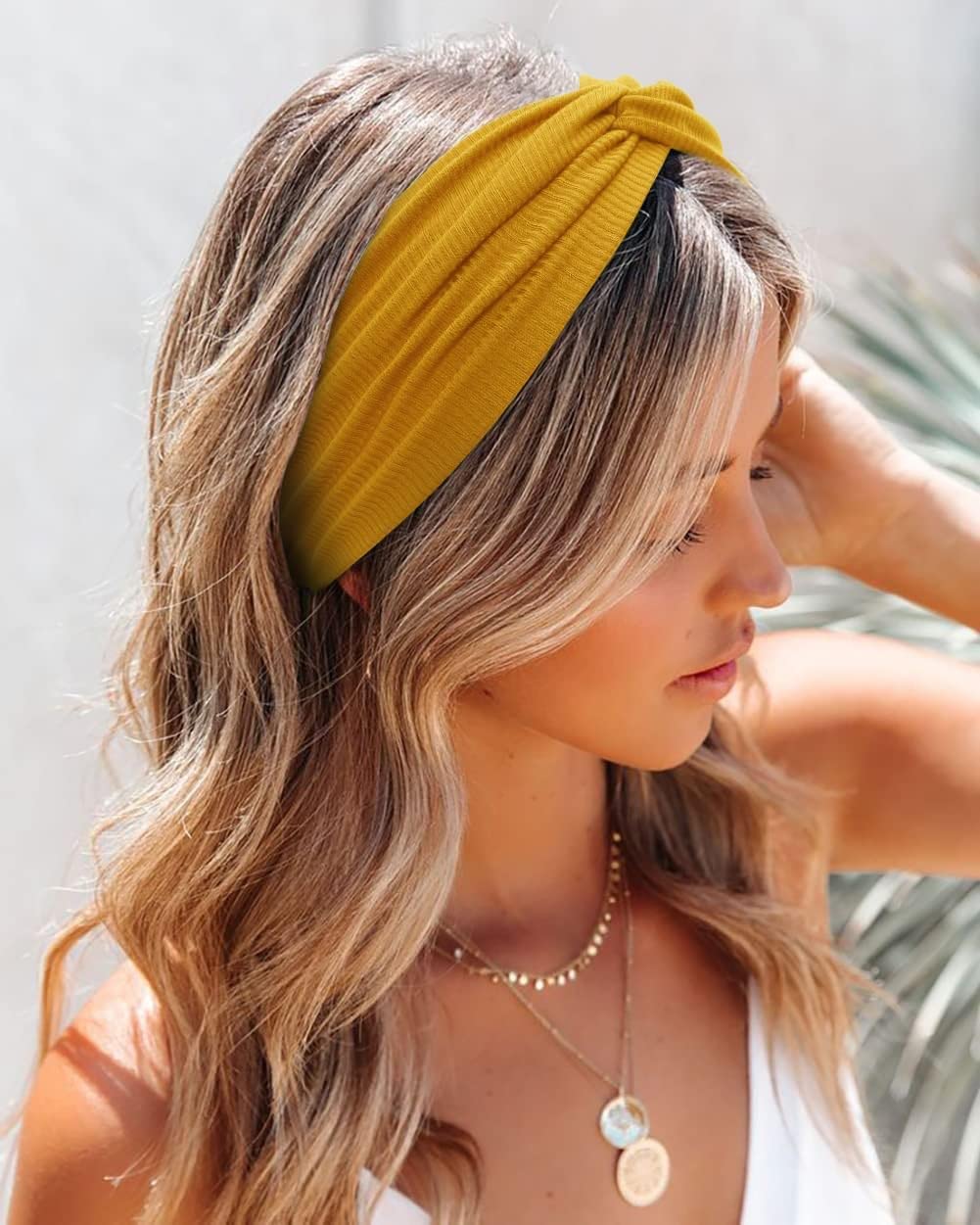 Diadema Tobeffect, estilo turbante bohemio para estilos casuales.