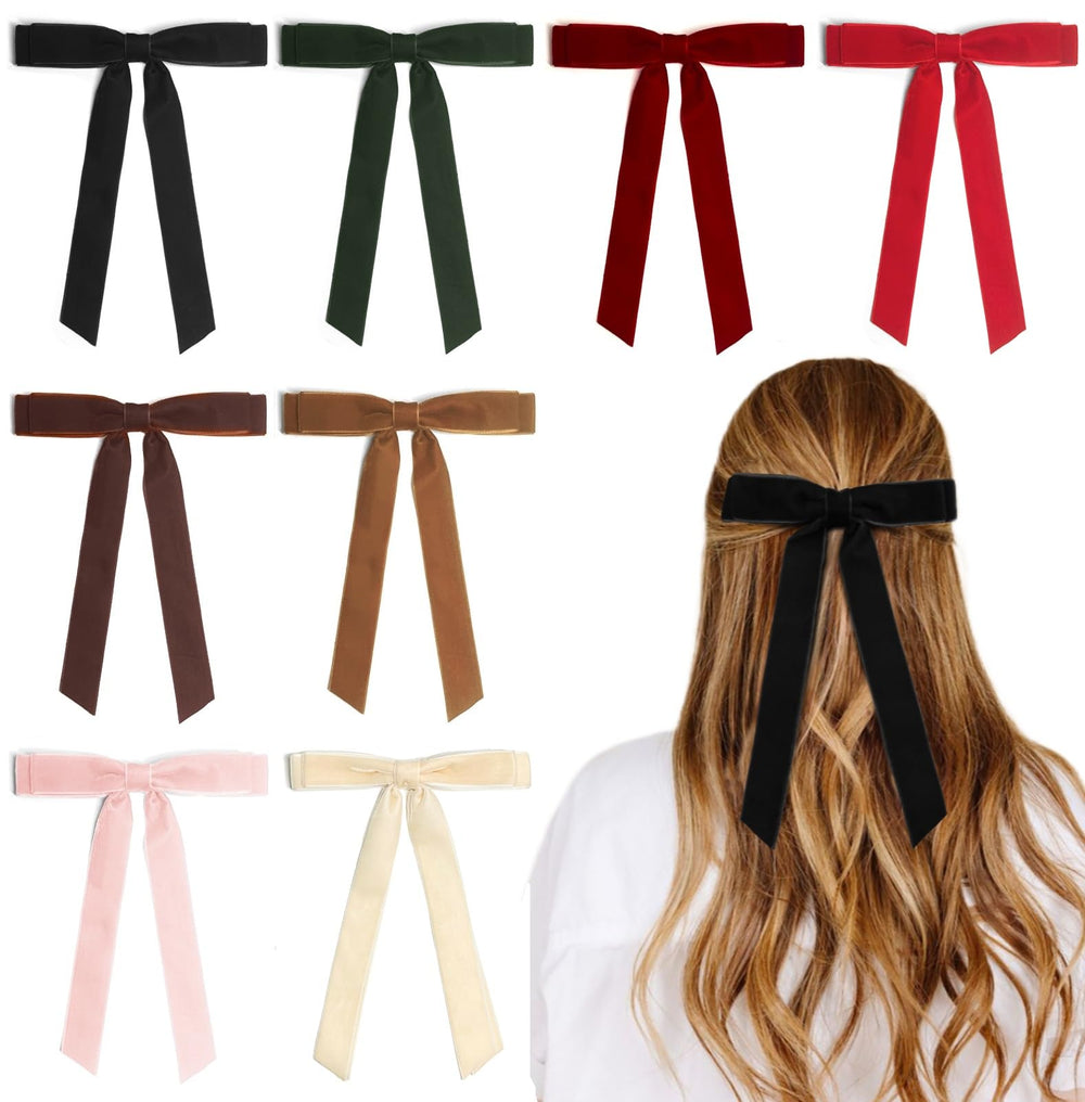 Lazo de terciopelo negro de Tobeffect para un look elegante diario