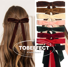 Lazo de terciopelo rojo de Tobeffect ideal para fiestas