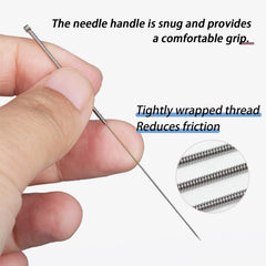 Acero inoxidable Tobeno1, diseño afilado y seguro para tratamiento puntual.