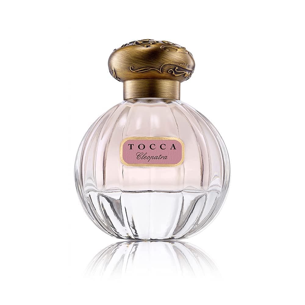 Tocca Cleopatra, botella de cristal cortado estilo 1920, regalo elegante.