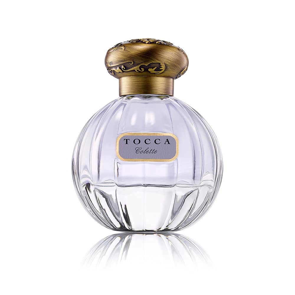 Tocca Colette: botella dramática, perfume cálido para momentos especiales.