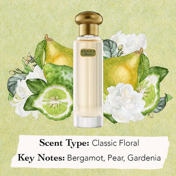 Tocca Florence, caja de regalo refinada junto al frasco, detalle perfecto.