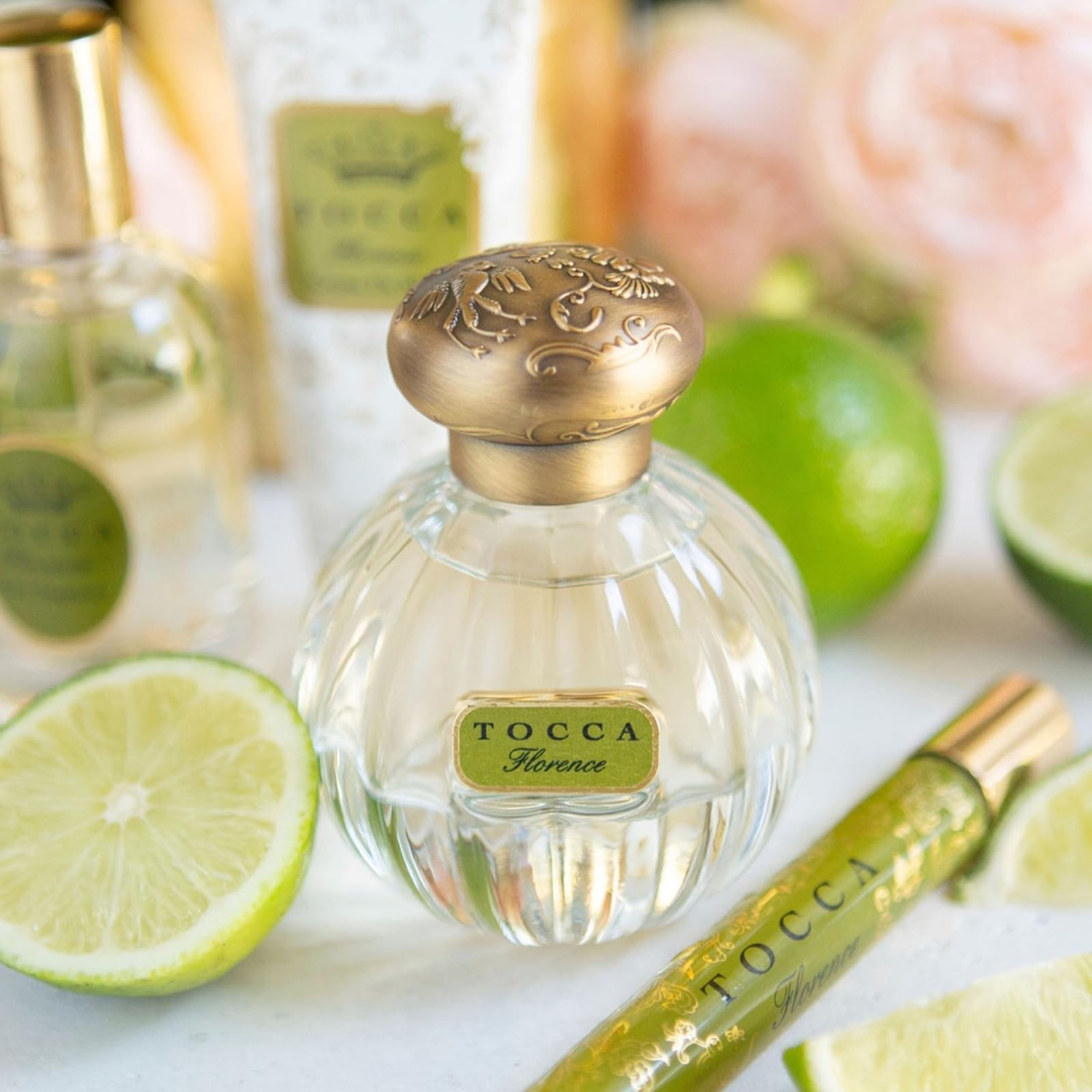 Tocca Florence elegant packaging enhances gifting and display appeal.
