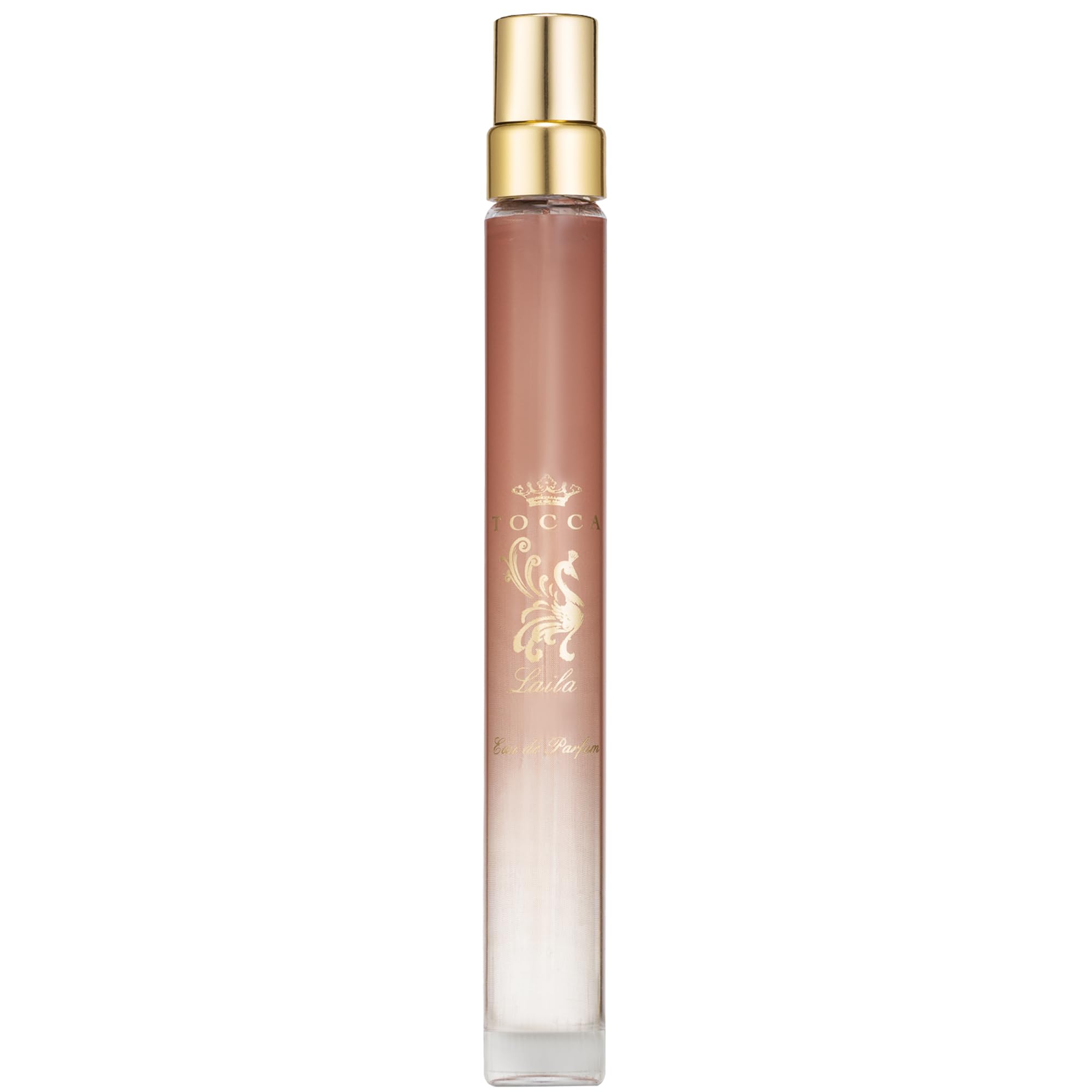 Tocca Laila, perfume portátil de 10 ml, perfecto para retoques diarios.