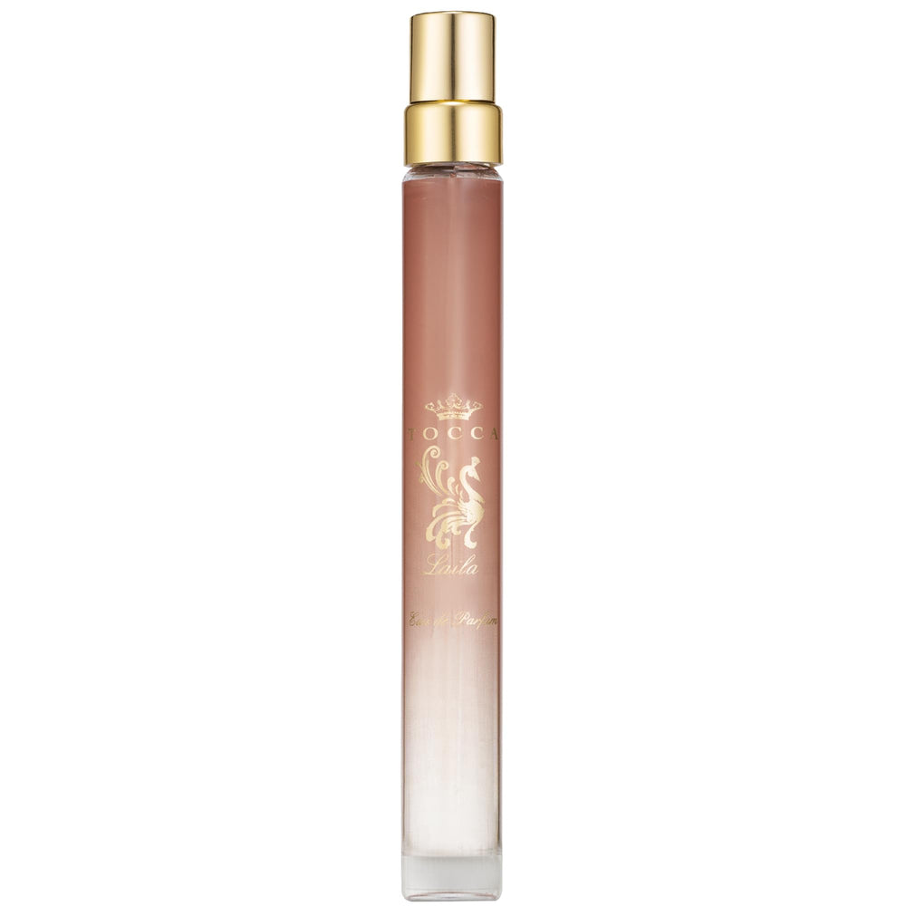 Tocca Laila, perfume portátil de 10 ml, perfecto para retoques diarios.