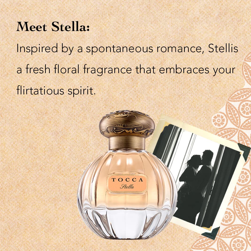 Tocca Stella envase 50 ml, diseño compacto para bolsos