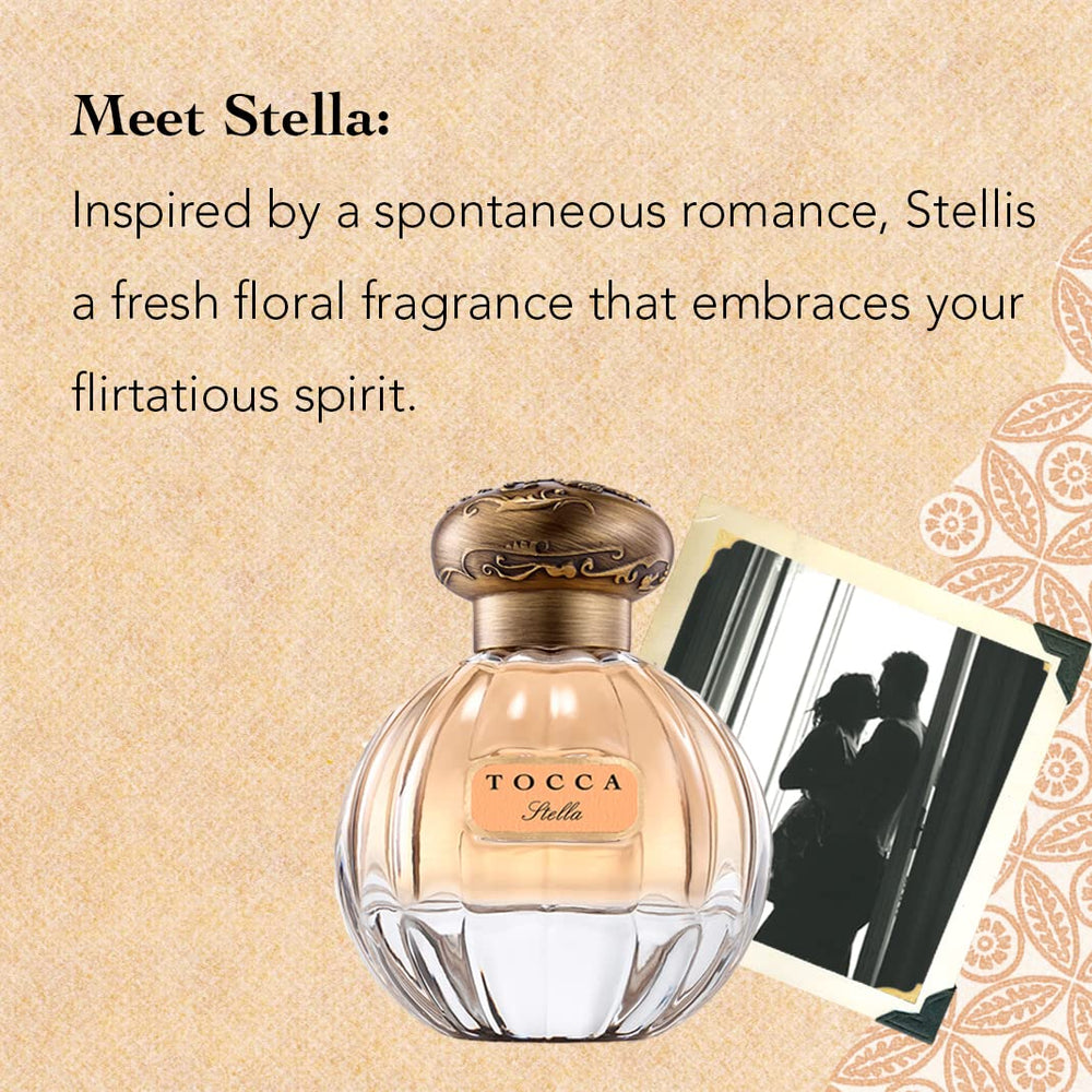 Tocca Stella envase 50 ml, diseño compacto para bolsos
