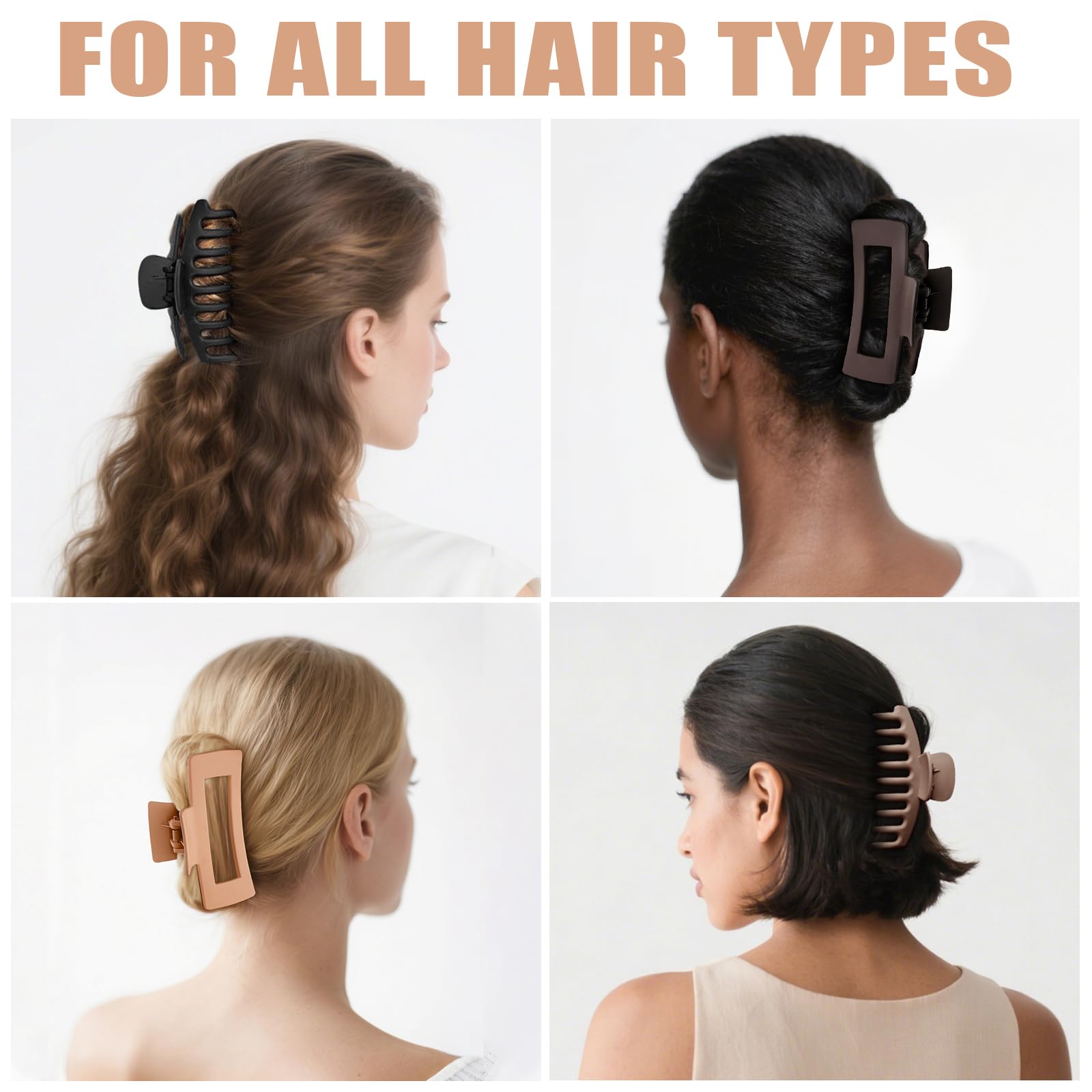 TOCESS clip grande para uso diario, perfecto para la ducha.