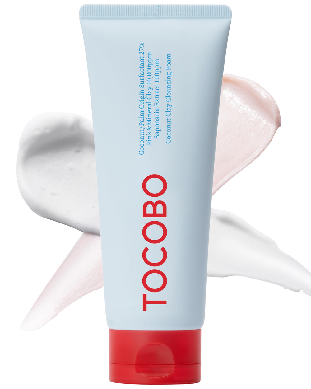 TOCOBO Coco-Arcilla: espuma limpiadora suave para poros