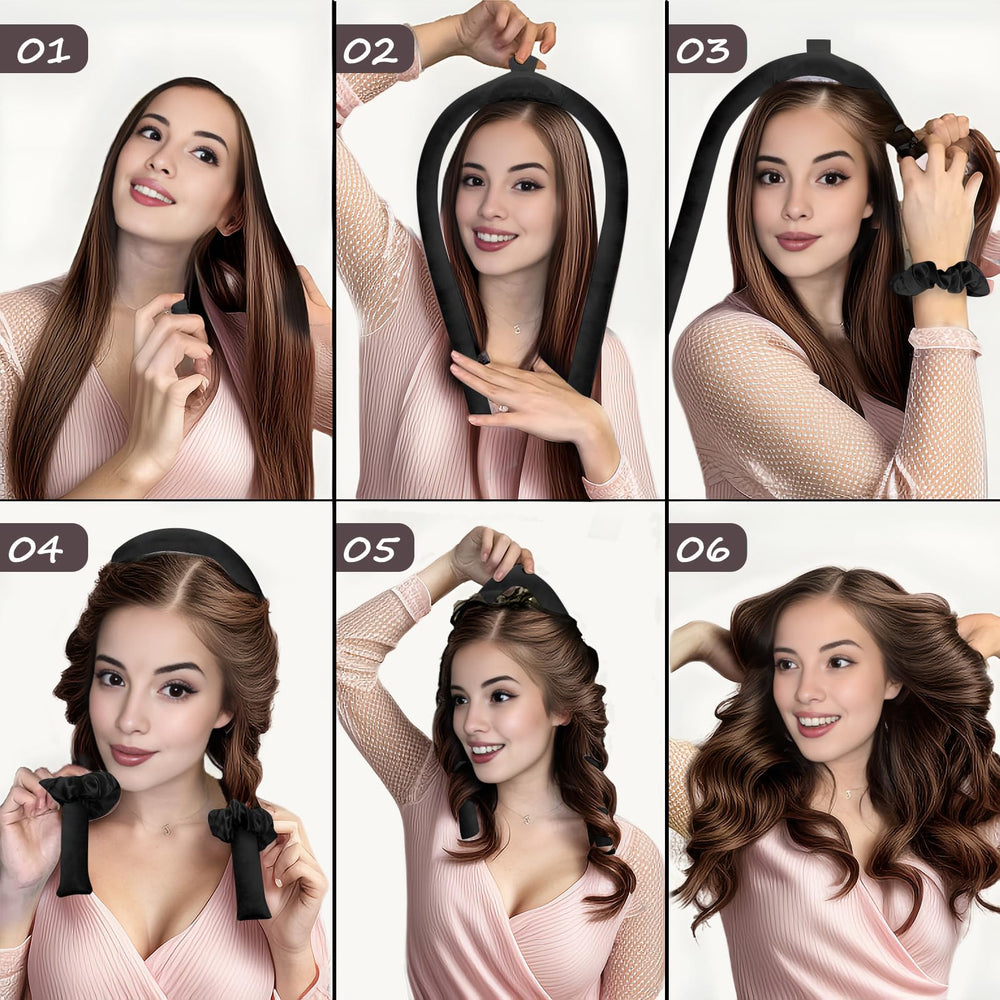 Toeah uso cabello largo satin, ideal para rizos nocturnos.