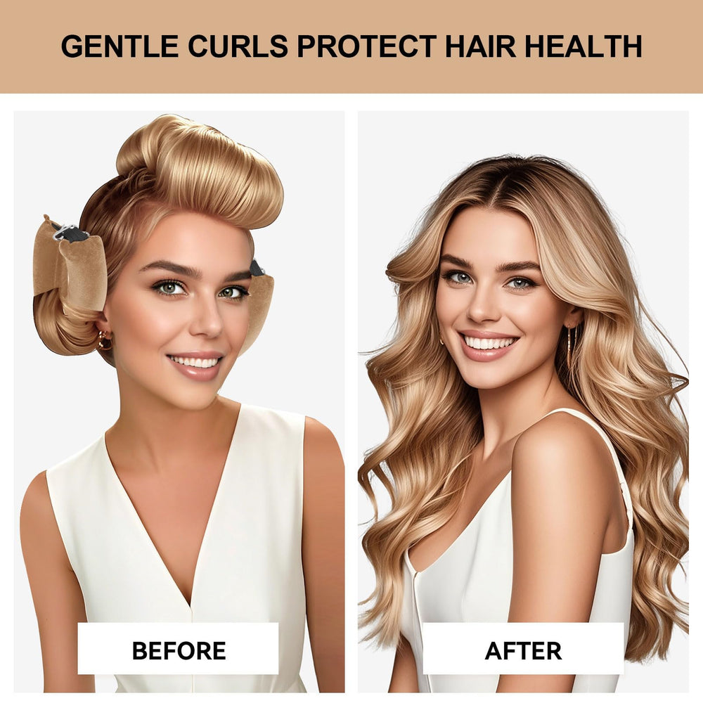 Togayu rulos confort nocturno aptos para todo tipo de cabello.