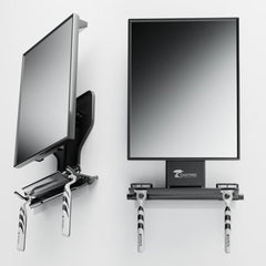Miroir ToiletTree douche réglable pour trouver l angle parfait.