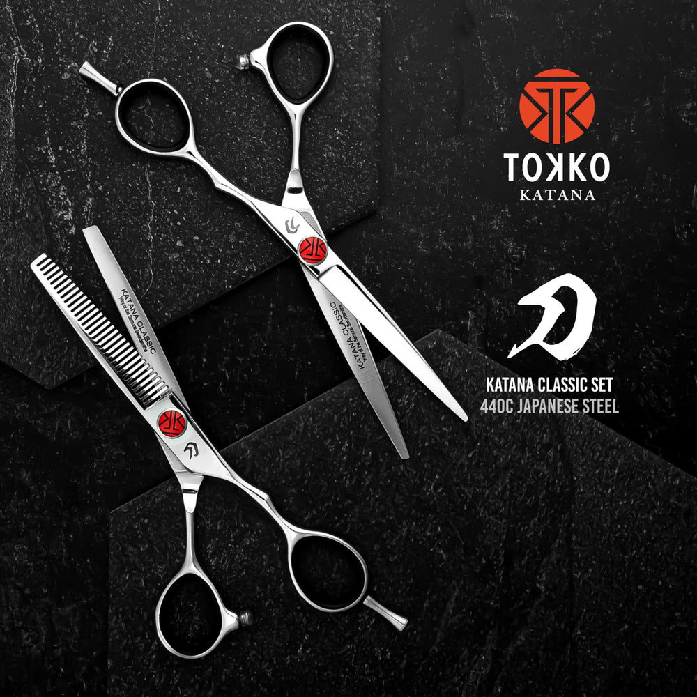 Tokko Shears Katana Clásico 65 Cizalla Regular, afilado japonés para cortes precisos