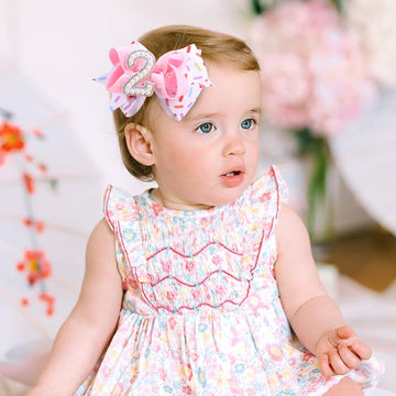 TOKUFAGU lazo pastel para peinados, ideal con vestidos y accesorios.