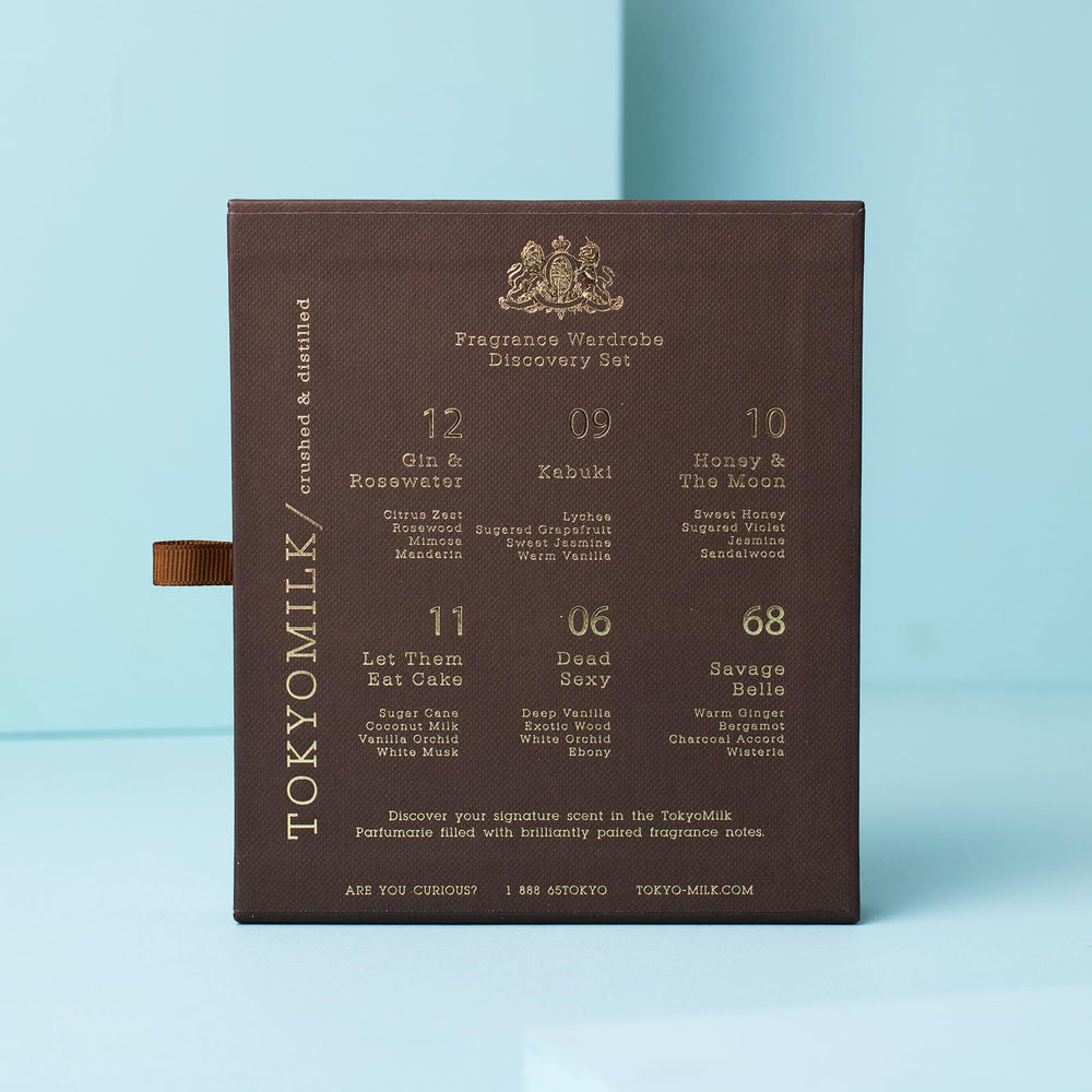 TOKYOMILK Honey and the Moon mini fragrance with warm notes.