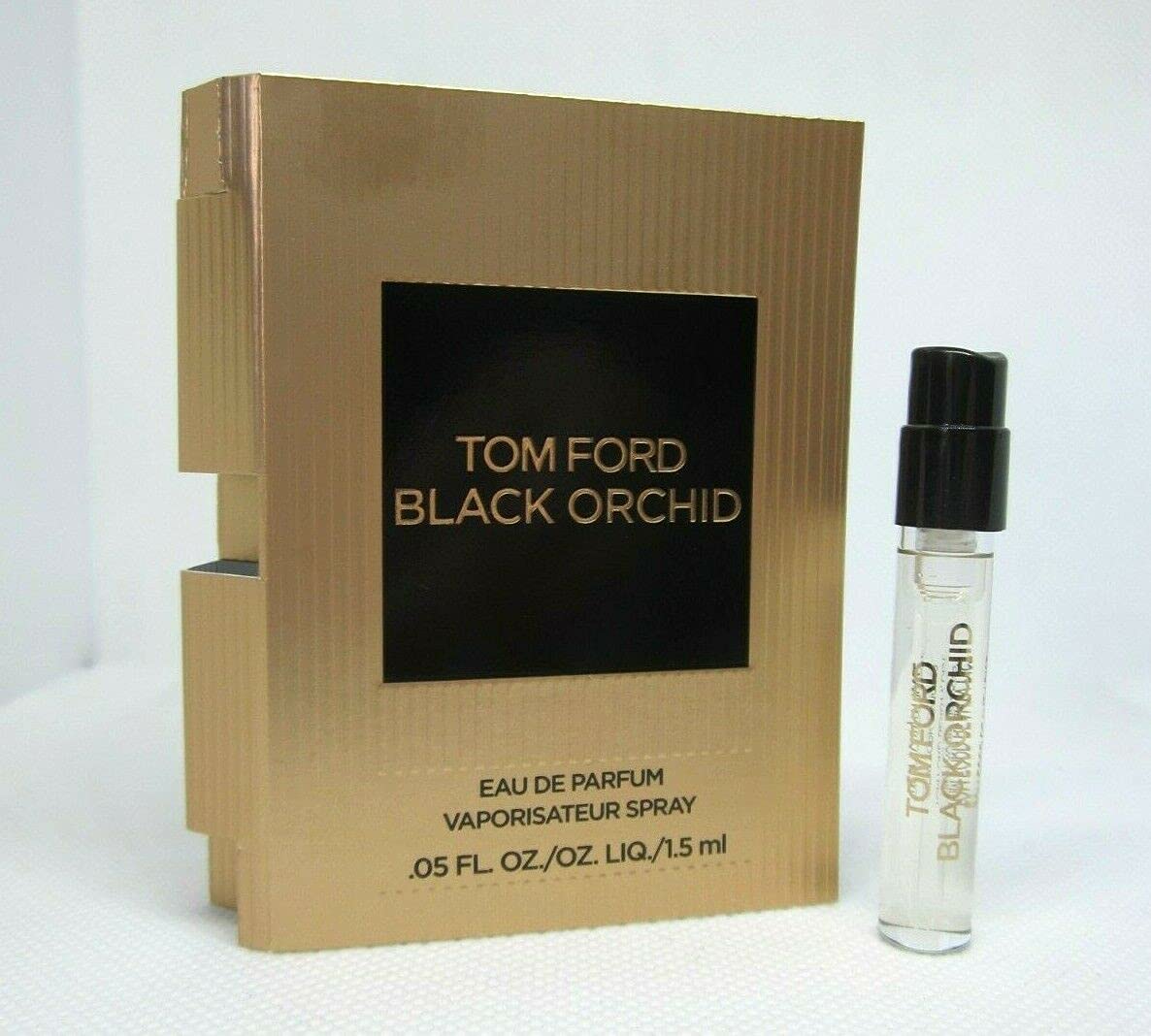 Tom Ford Black Orchid, frasco rociador compacto para viaje y prueba rápida.