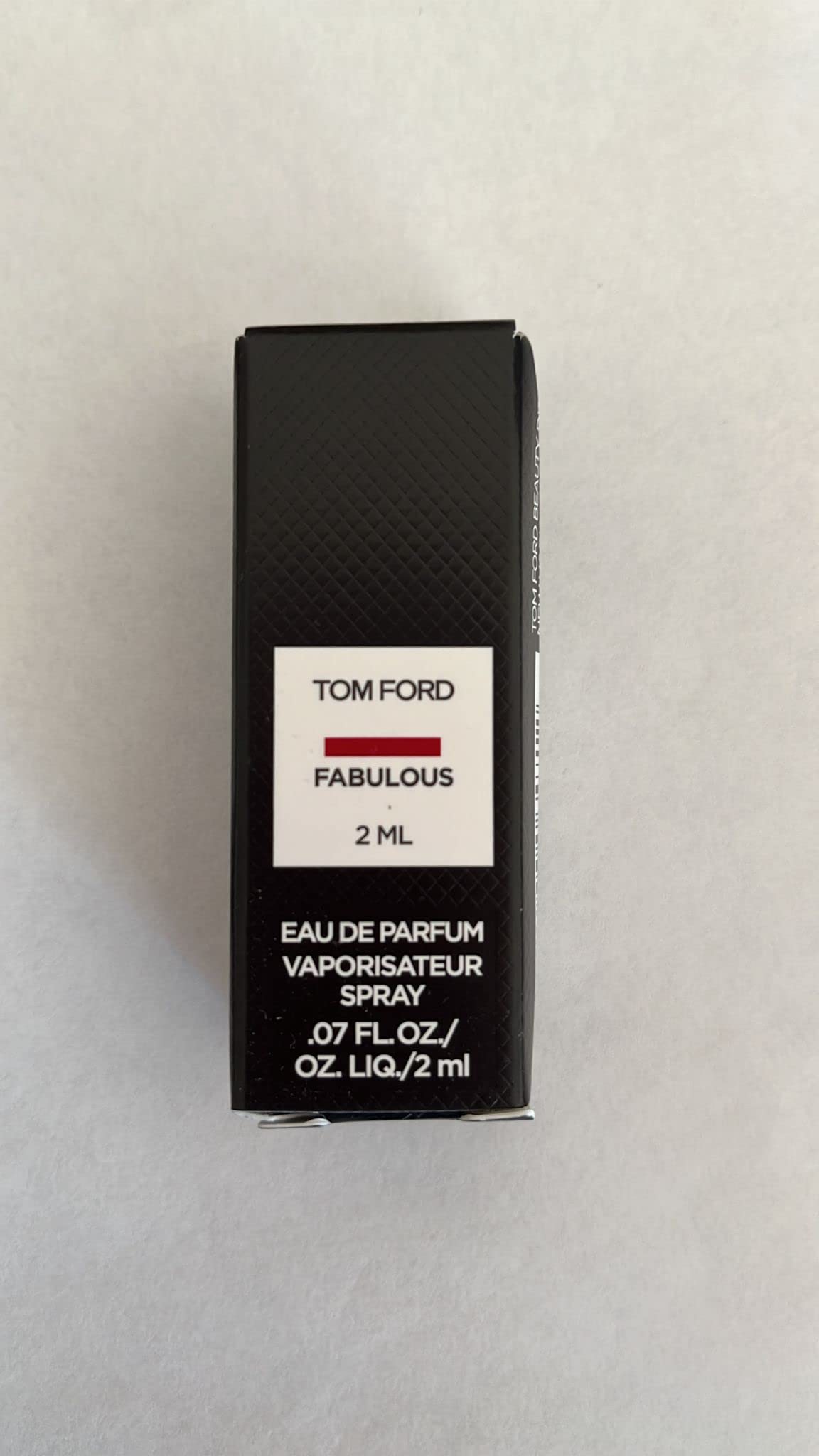 Tom Ford Fabulous sample bottle, 2ml, ideal for on-the-go testing and daily elegance.