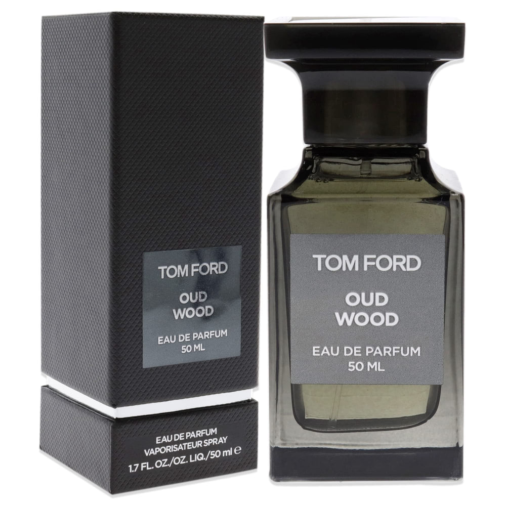 Tom Ford Oud Wood EDP notas ámbar y madera para un aura distinguida