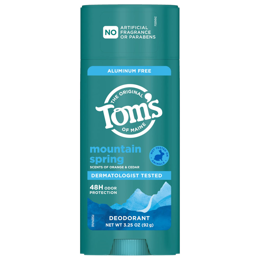 Tom’s of Maine Mountain Spring envase plástico 100% reciclado