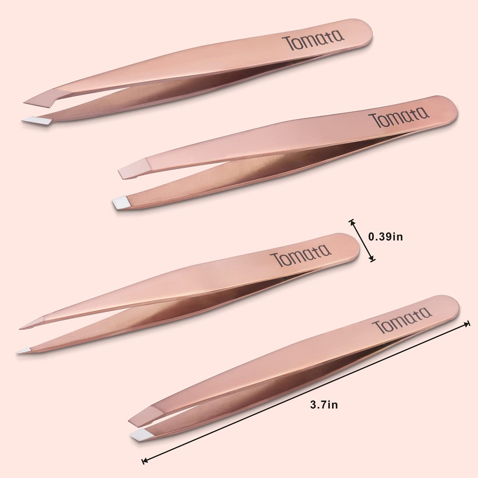 Pinzas Tomata con agarre ergonómico para uso diario