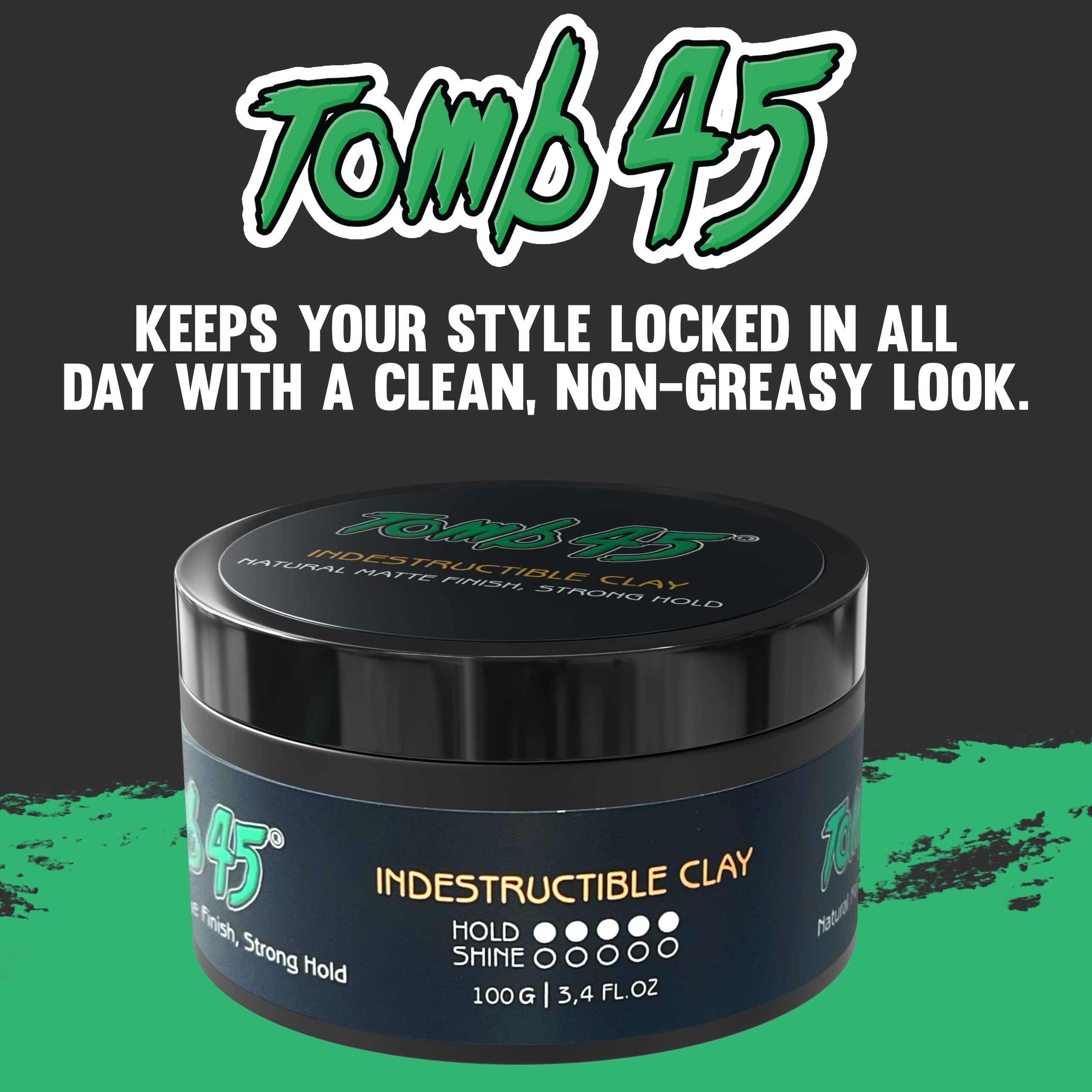 Tomb45 acabado mate para un look natural y sin brillo