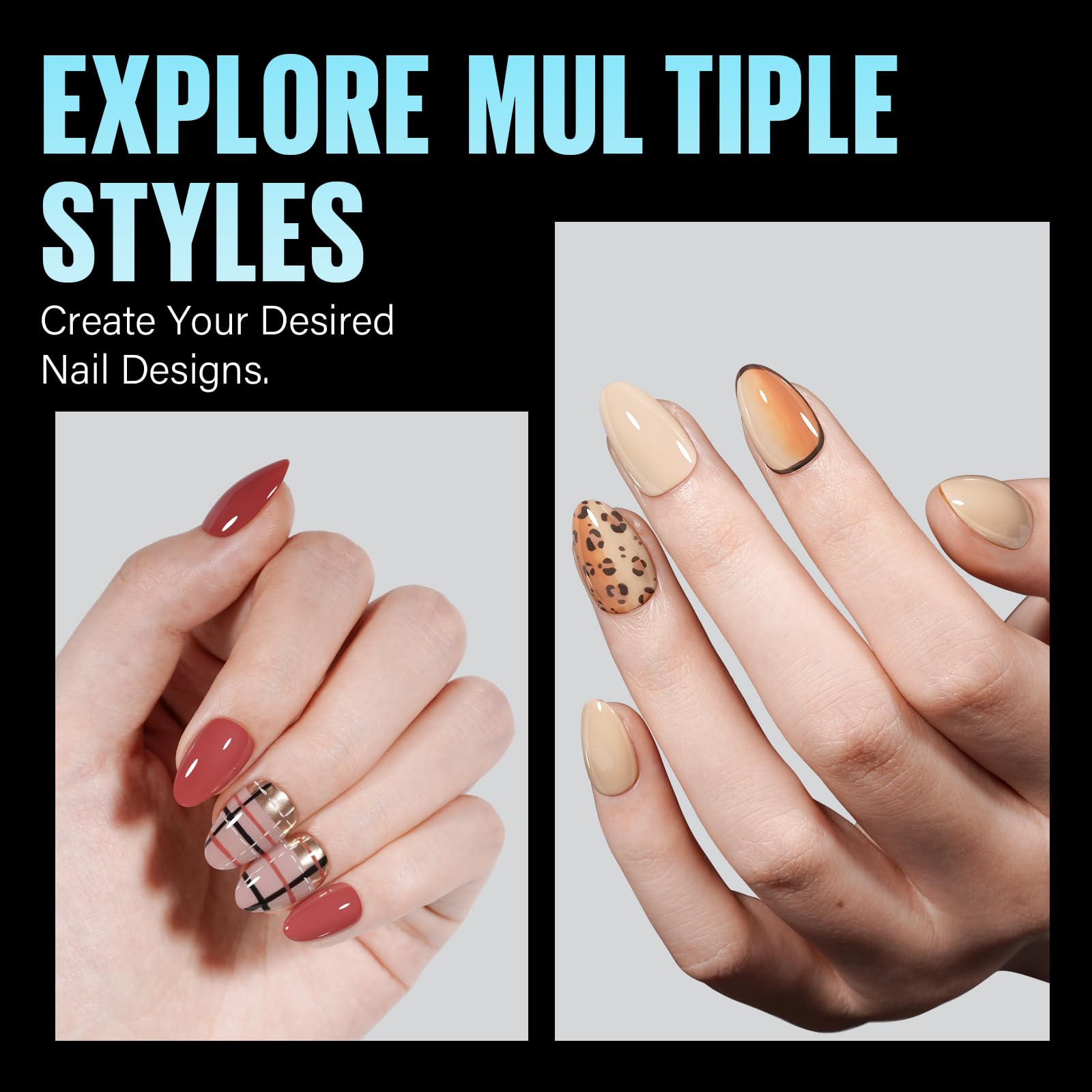 Extensiones de uñas para hazlo tú mismo con TOMICCA.