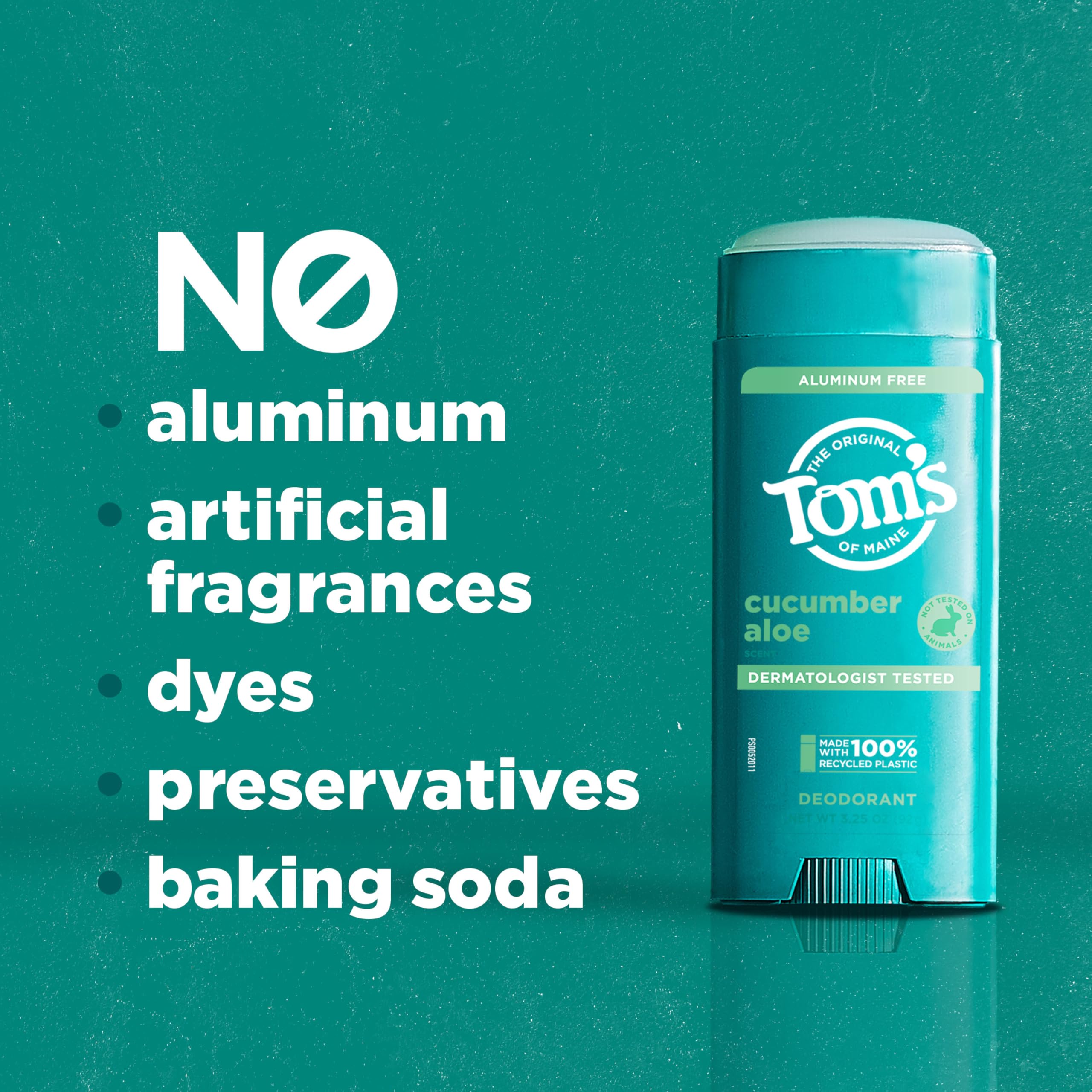 Tom’s of Maine Cucumber Aloe fragancia natural pepino aloe fresca