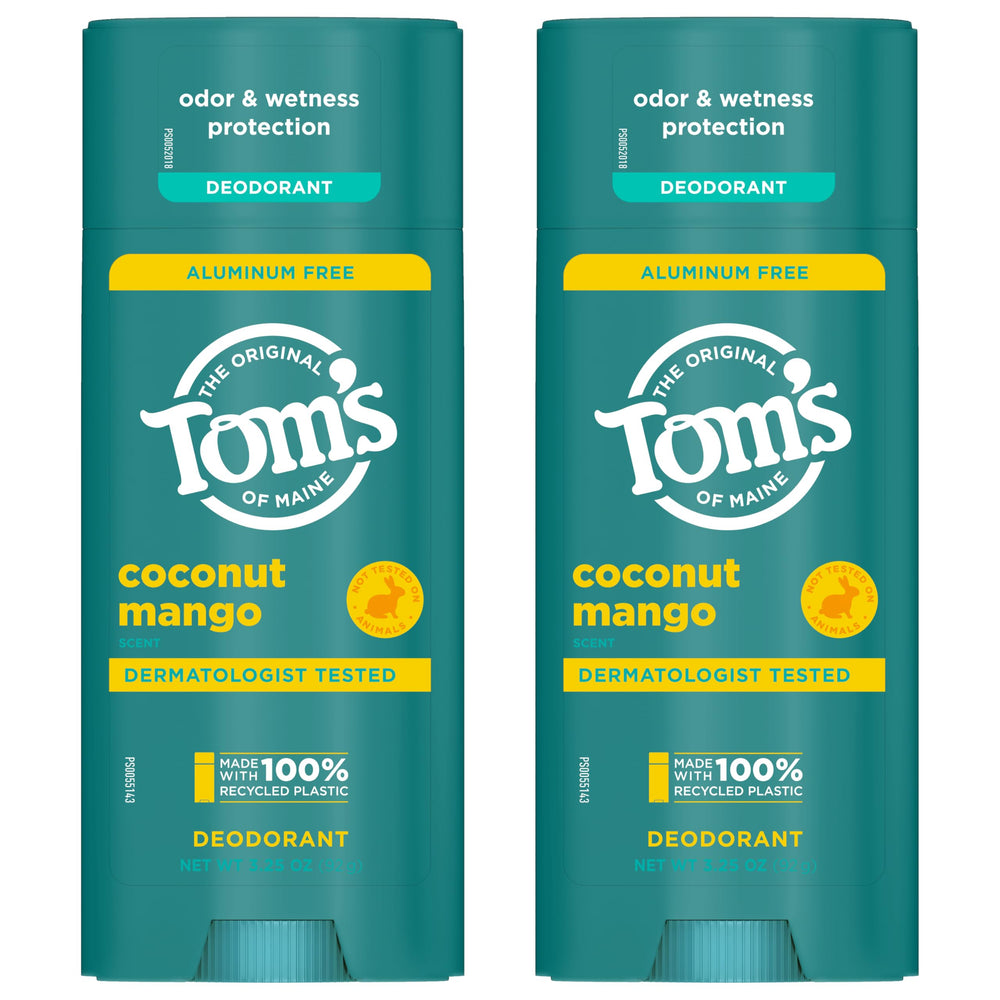Tom's of Maine Coconut Mango: aroma tropical que evoca vacaciones.