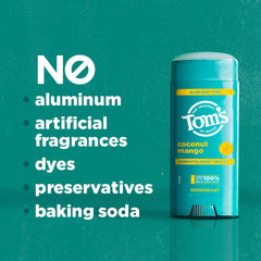 Tom's of Maine Coconut Mango: textura suave para una aplicación uniforme.