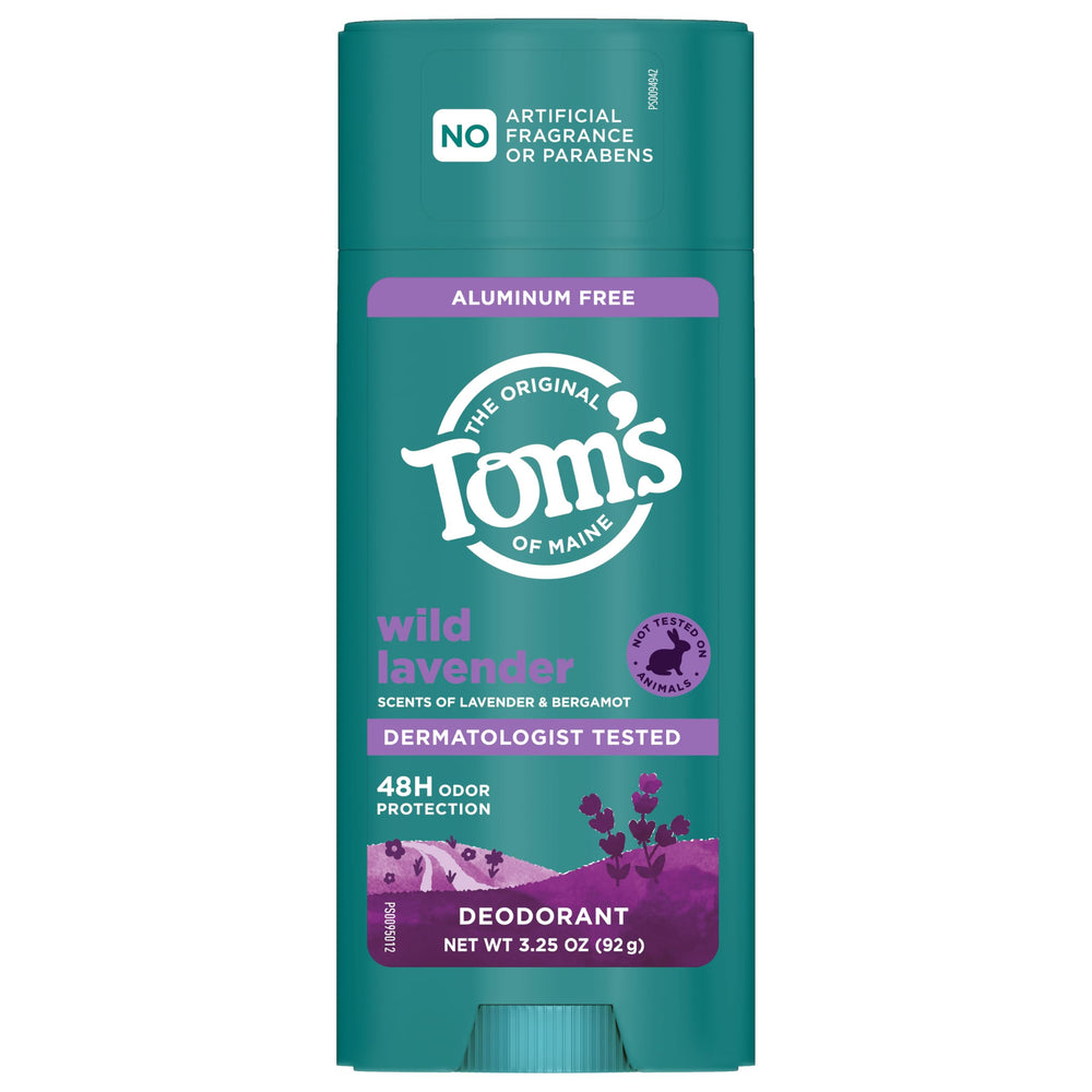 Tom’s of Maine desodorante lavanda, sensación fresca todo el día