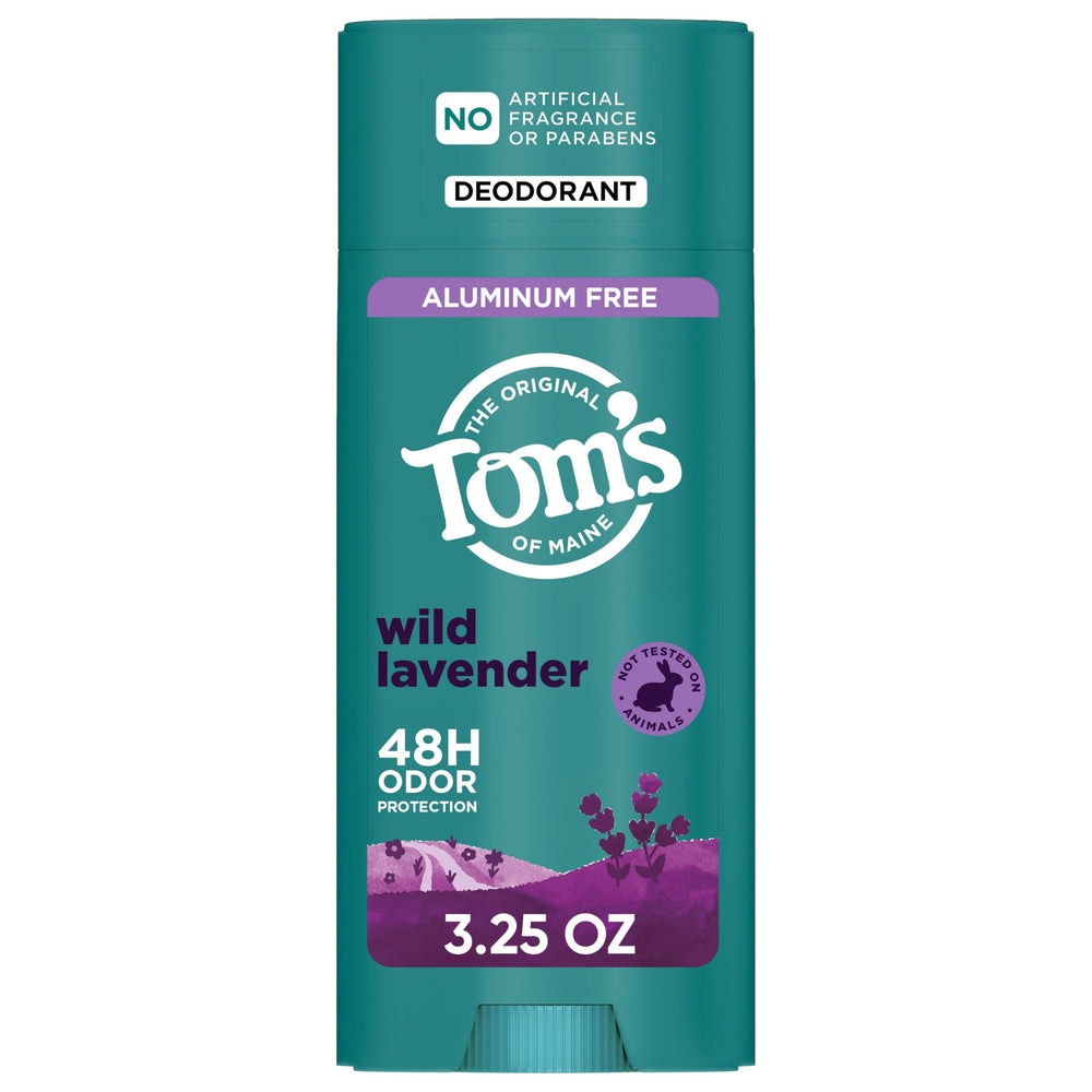Tom’s of Maine desodorante lavanda sin aluminio, aplicación suave en barra