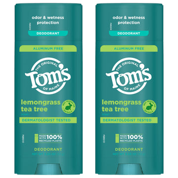 Tom’s of Maine desodorante sin aluminio para transición a cuidado natural