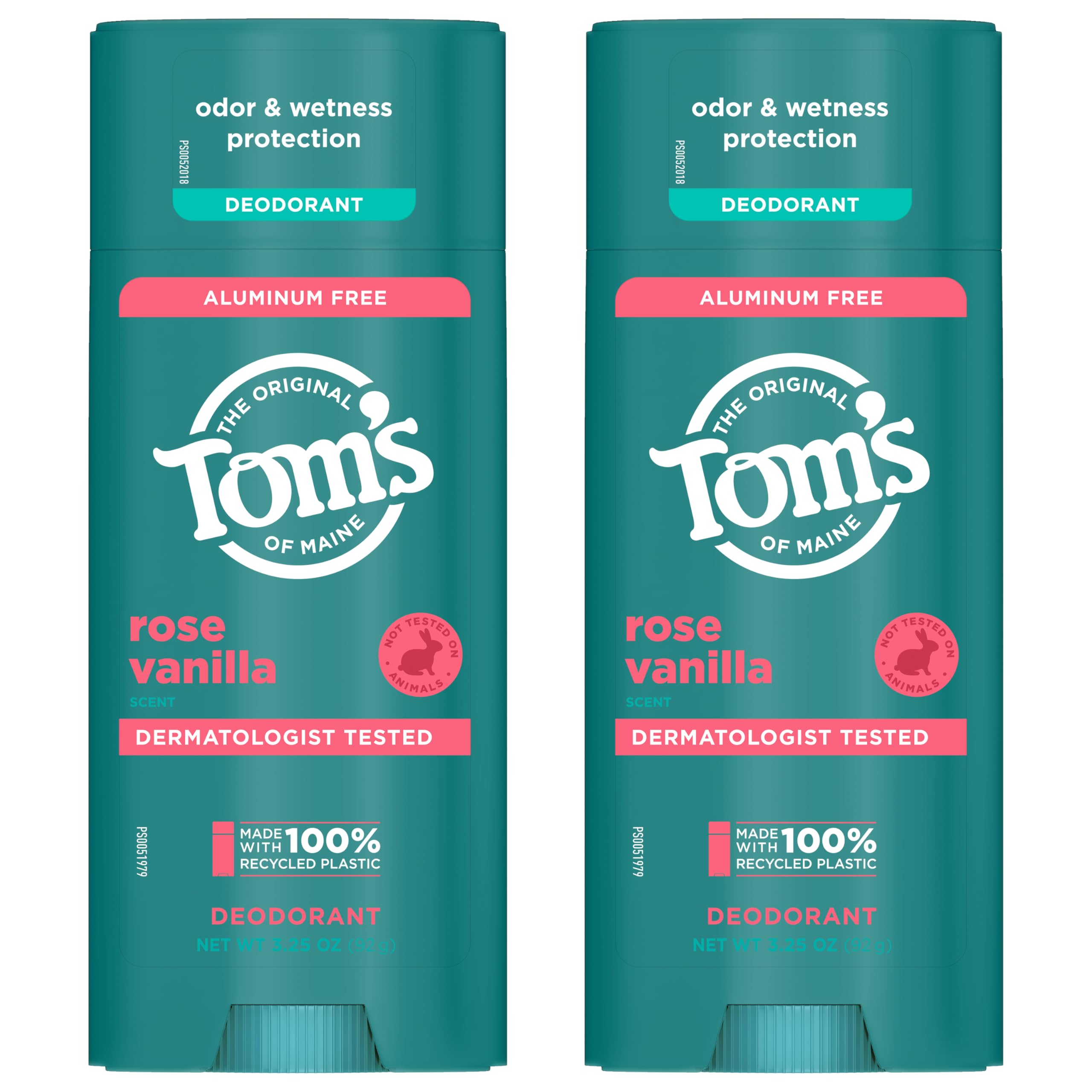 Tom’s of Maine Rose Vanilla, uso diario sin colorantes artificiales.