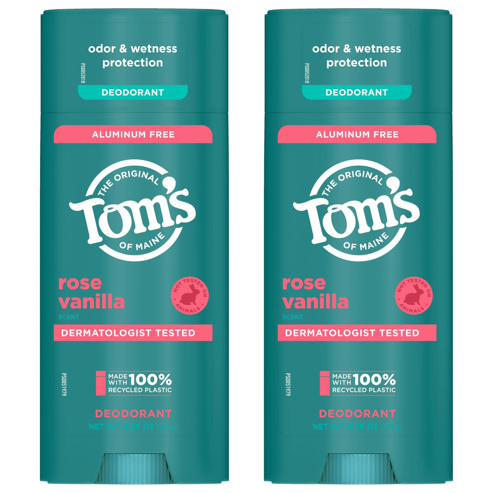 Tom’s of Maine Rose Vanilla, uso diario sin colorantes artificiales.