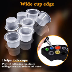 TONBAO tapas tinta tatuaje desechables: higiene y conveniencia en cada sesión.