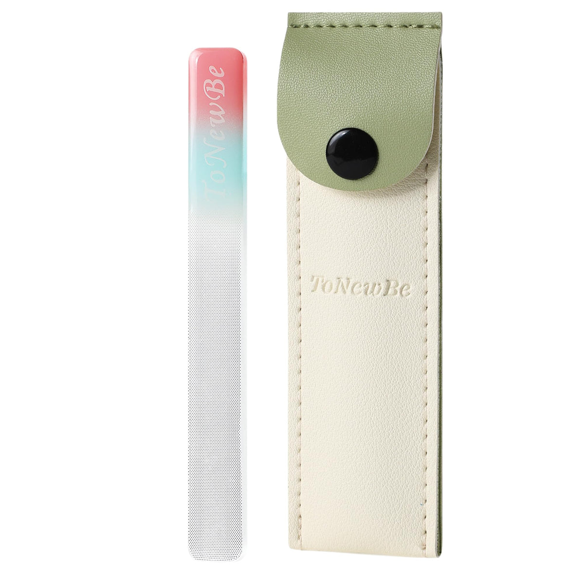 ToNewBe Lima de Uñas de Vidrio Nano para acabado suave