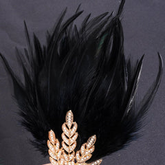 Diadema Tongcloud Flapper, diseño Gatsby clásico para fiestas temáticas.