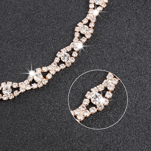 Tongcloud diseño único con perlas y cristales facetados para brillar.