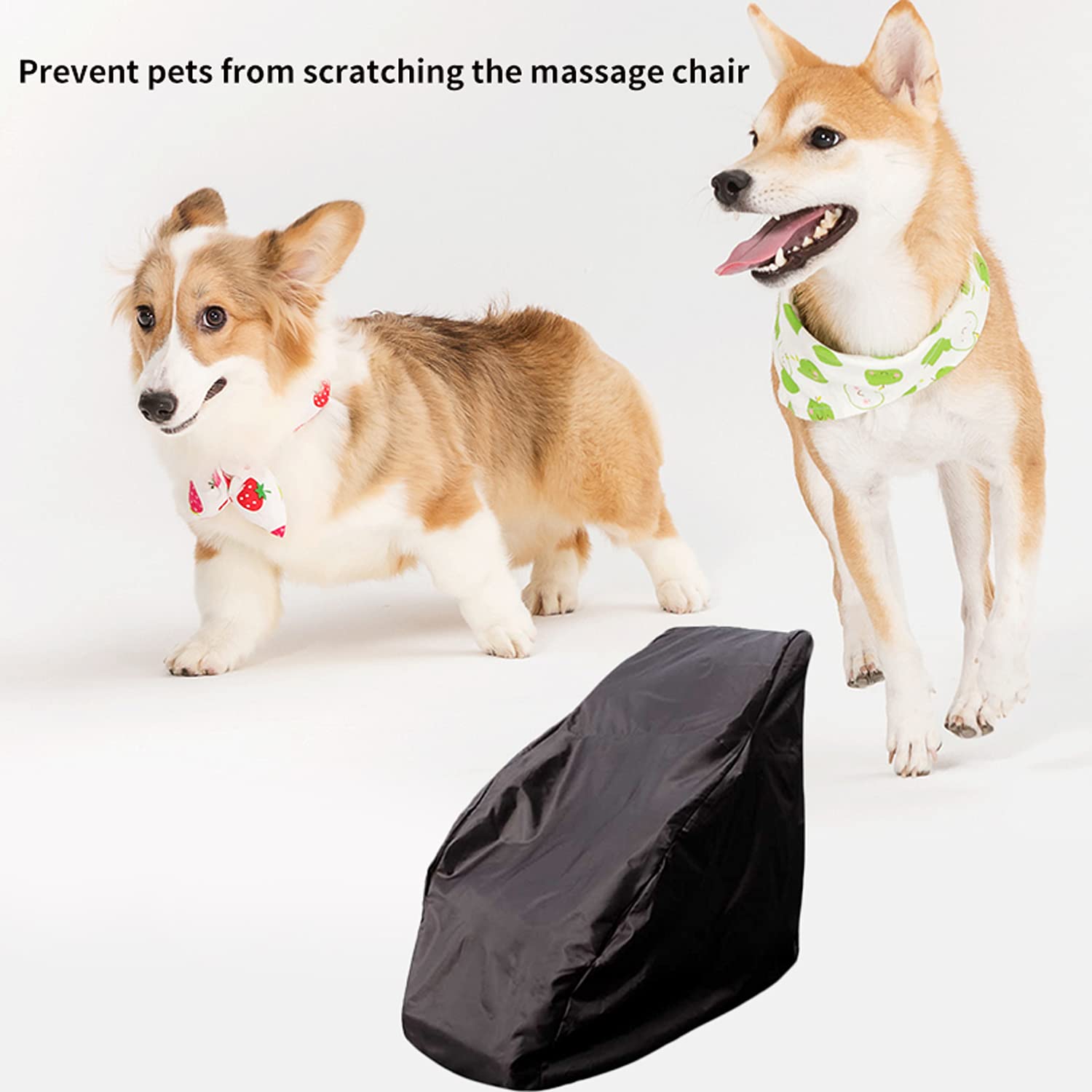 TONINT protector para silla de masaje XL a prueba de polvo y pelaje.