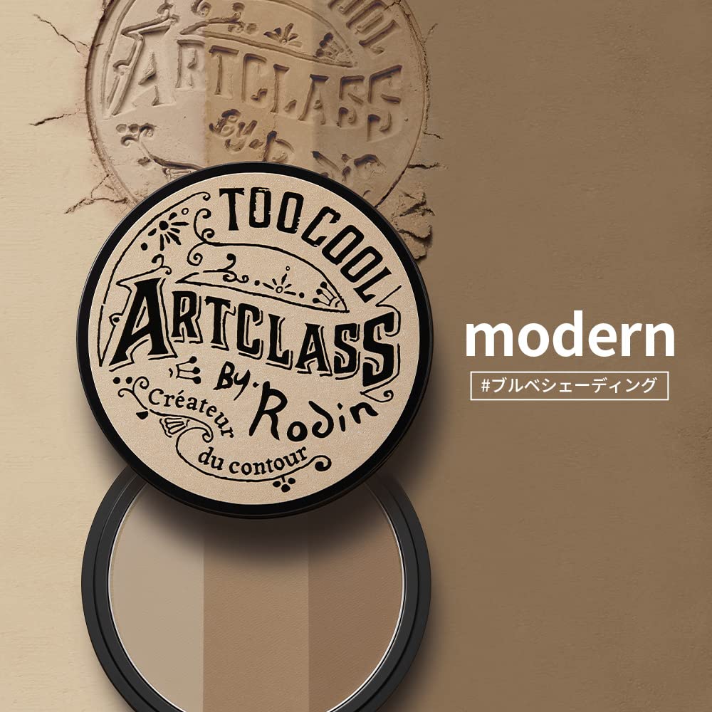 Artclass Rodin Shading Master: tonos beige palido, marron frio neutro y marron frio para contornear.