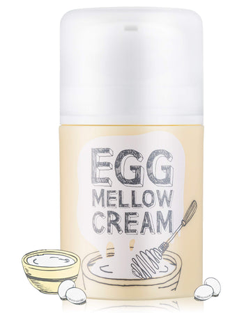 Too Cool For School Egg Mellow Cream, bote frontal para reconocer tamaño y uso diario