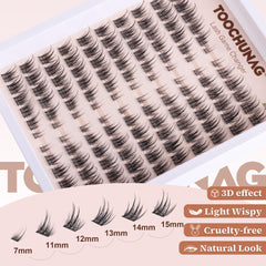 TOOCHUNAG apariencia delicada para volumen suave y natural.