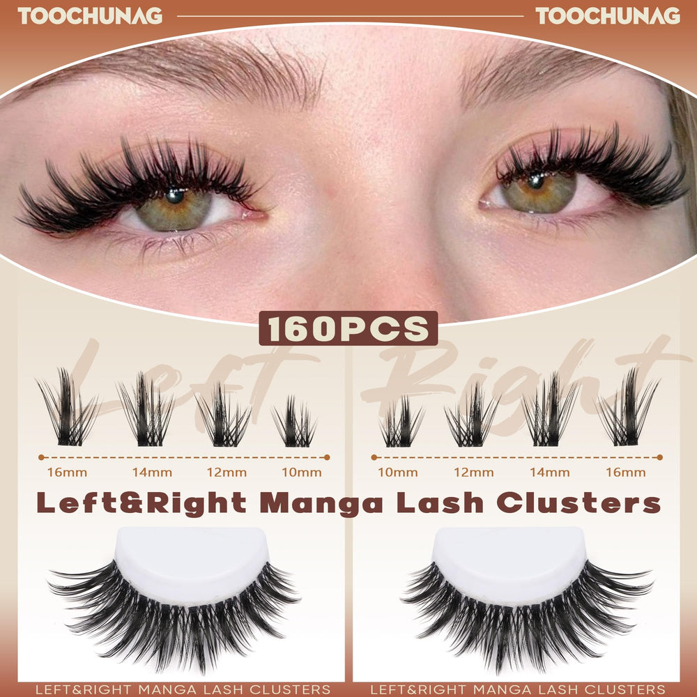 TOOCHUNAG clusters para ojos izquierdo y derecho con ajuste perfecto