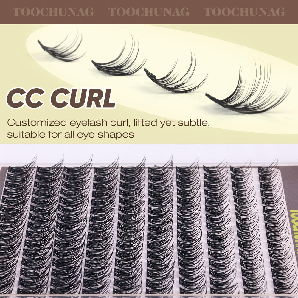 TOOCHUNAG Fairy Lash Clusters conjunto 160 piezas para ahorro y reutilización