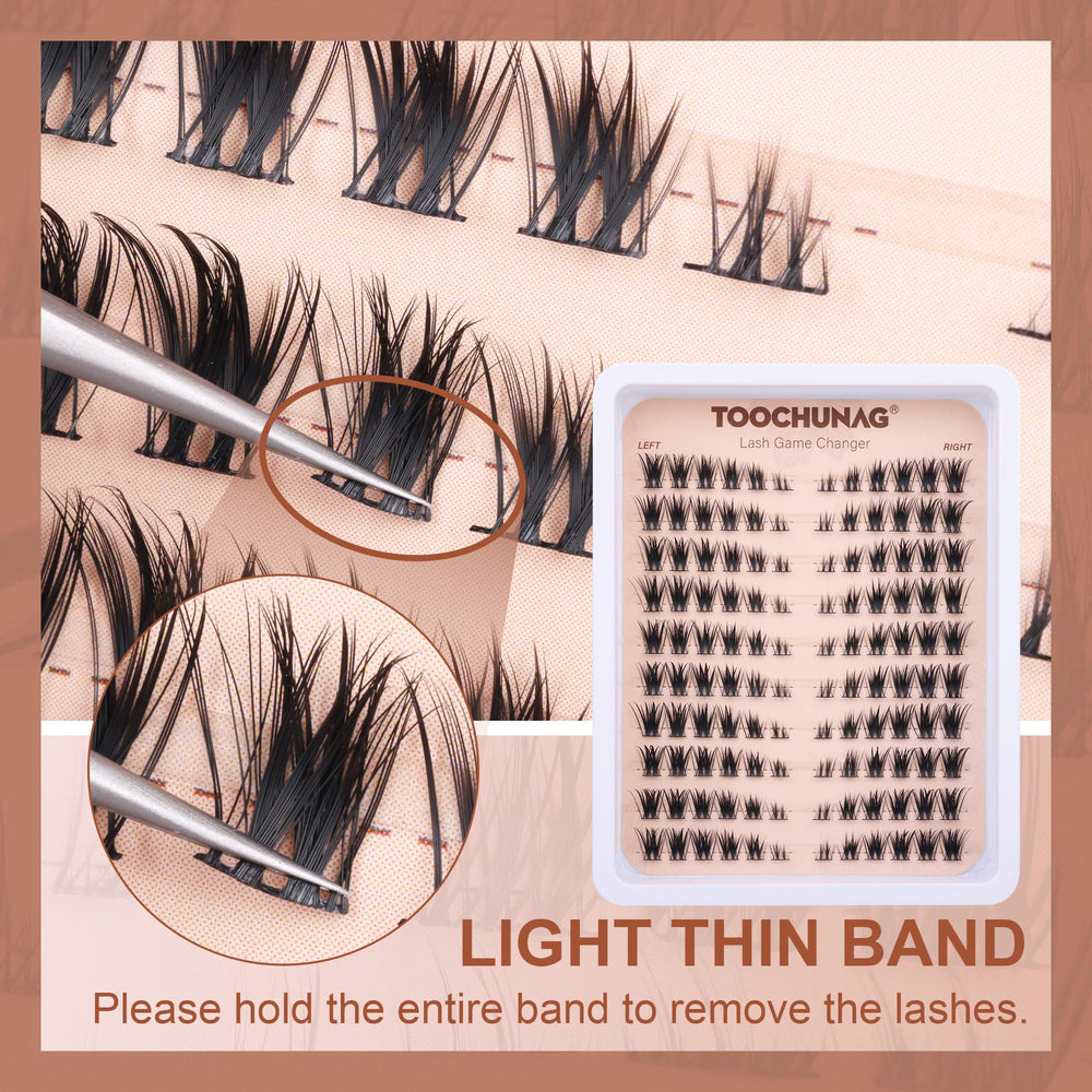 TOOCHUNAG Kit DIY fácil para lograr un look de ojos definido en minutos.