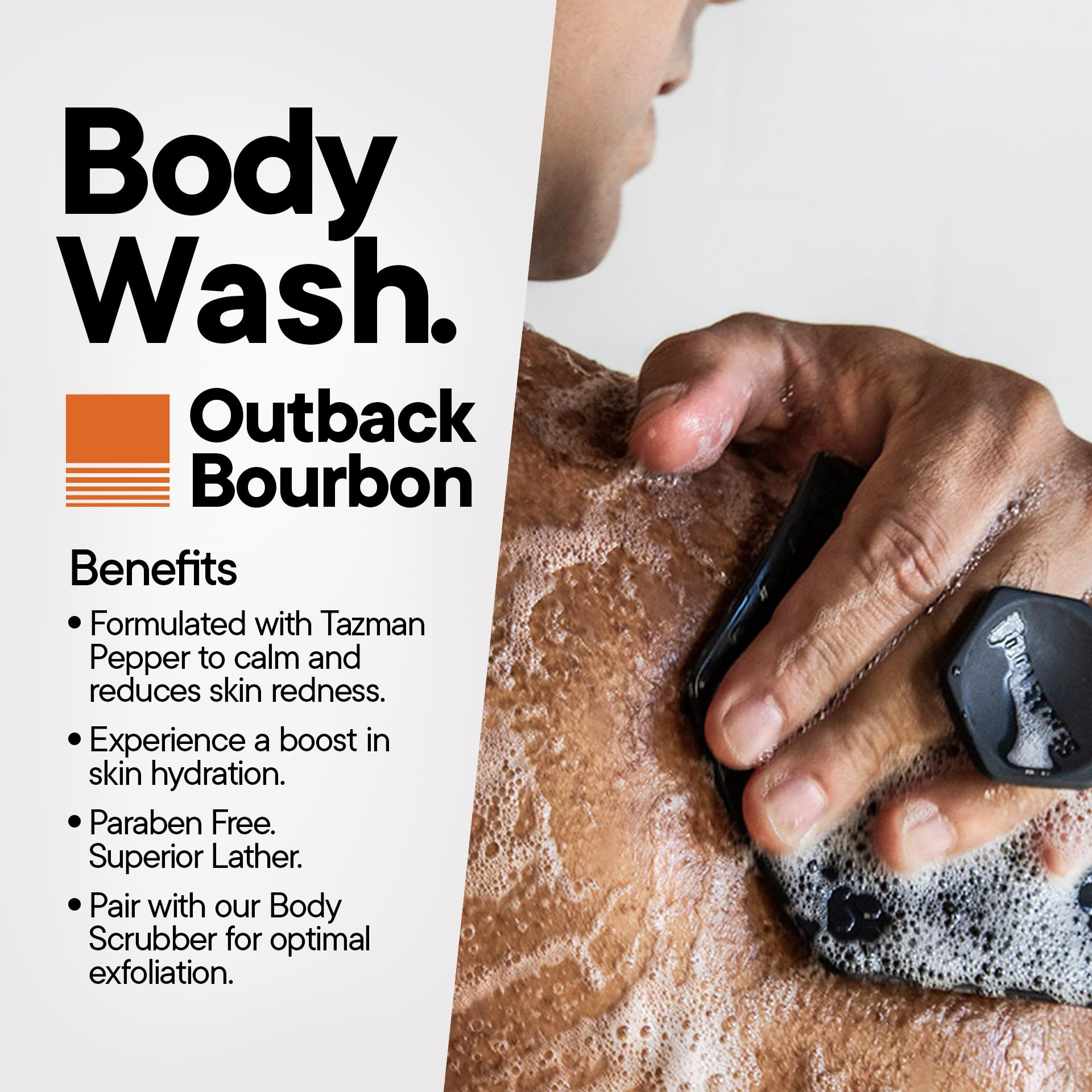 Aroma Outback Bourbon de TOOLETRIES en la ducha